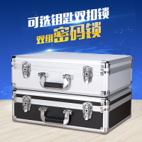 工具箱 【快速出貨】大號鋁合金儀器工具箱密碼箱子手提箱證件箱收納箱文件箱保險箱