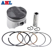 Motorcycle Engine Parts STD~+100 Cylinder Bore Size 38~39 mm Pistons &amp; Rings &amp; Clips For YAMAHA BX50 Gear CE50 Jog NS50F Aerox 4