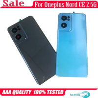 6.43" Original For Oneplus Nord CE 2 5G IV2201 Back Battery Cover Housing Case Camera Frame Glass Lens For Oneplus Nord CE2 5G