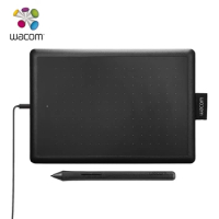 One by Wacom Small Graphics Drawing Tablet 8.3 x 5.7 Inches Ergonomic 2048 Pressure Compatible with Chromebook Mac and Windows