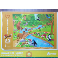 Pintoo T1023 Animals in the Forest Showpiece Junior 80