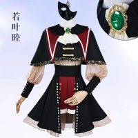 Kostum cosplay Bangdream Ave Mujica Ruoye Mu untuk pertunjukan/permainan Mortis, kostum anime