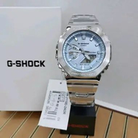 CASIO ORIGINAL - CASIO G-SHOCK Rainbow Brick Wall GM-2110D-2ADR GM 2110D 2A- JAM PRIA - Stainless G 