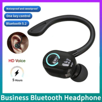 1PCS Wireless Headphones Bluetooth 5.0 Earphones With Mic Single in-Ear Sport Waterproof TWS Earbuds Bluetooth Handsfree Headset