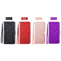 Glitter Powder Flip Cover Leather Wallet Phone Case For OUKITEL C21 C22 C23 C25 WP20 WP17 WP16 WP15 WP10 WP13 WP12 Pro K15 Plus