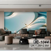 SKY - Wallpaper Sticker Dinding 3D Premium Wood Vinyl Marble XPE Foam Roll Sticker Kamar Dekoras JC-