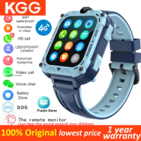 4G Kids Smart Watch Phone SOS LBS GPS WIFI Location Video Call IP67 Waterproof Remote Monitor Smartwatch Children Puzzle Game