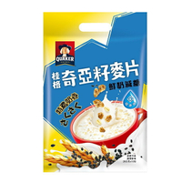 桂格 奇亞籽麥片-特濃鮮奶減糖(28G*10包/袋) [大買家]