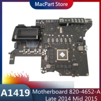 A1419 Motherboard for IMac 27" 5K Late 2014 Mid 2015 2GB 820-4652-A EMC 2806 Logic Board Motherboard 661-00193