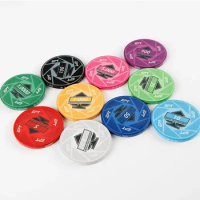 10 Pcs EPT Sports Ceramic Chips Round Chips Texas Poker Chips Card Casino Poker Accessories Game Chip Poker Chip Set