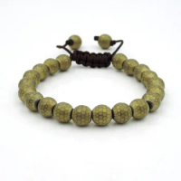 Titanium Colors Faceted Hematite Frosted Round Beads Hand-knitted Strand Bracelet Centipede Knot