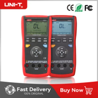 UNI-T UT611 UT612 Inductance Capacitance Resistance Meter Auto Range LCR Meter With LCD Backlight Display Data Hold