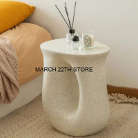 Night Tables for Bedroom White Bed Side Tables Korean Furniture Luxury Tea Table Comfortable Lounge Side Table Creative Design