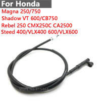 For Honda Magna 750 Rebel 250 CA250 Shadow VLX600 VT600 speedometer cable Motorcycle instrumentation odometer gauge cable