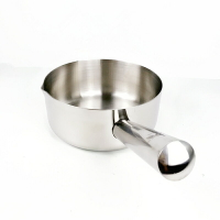 304不銹鋼水勺廚房水瓢 加厚長柄水勺帶尖嘴水殼鴨嘴水舀子豆漿勺