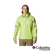 Columbia 哥倫比亞 男款 - 鈦  OutDry金防水外套-螢光綠 UWE13320FG