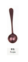 金時代書香咖啡 鈦杯測匙 AKIRAKOKI 杯測師國際比賽指定使用 (鈦特徵  重量輕、硬度高、耐腐蝕、 耐高溫、耐低溫) 紫色