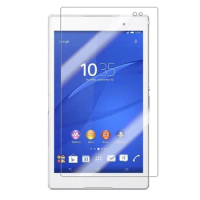 9H Tempered Glass Screen Protector For Sony Xperia Z3 Tablet Compact SGP621 SGP641 Safety Protective (8.0"inch)+Clean Cloths