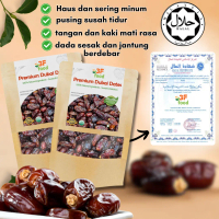 [BELI 1 PERCUMA 1] 3F Food Kurma Safawi Madinah Saiz VIP 250G/500G/1KG Organic, Halal Approve