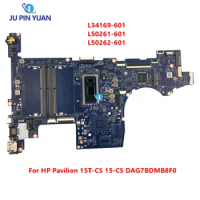 L34169-601 L50261-601 L50262-601 For HP Pavilion 15T-CS 15-CS Laptop Motherboard DAG7BDMB8F0 100% Tested