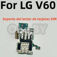 SIM Card Reader Bracket,For LG V60 Thinq 5G Pin Tray Slot, Storage SD Card Reader Flexible Cable