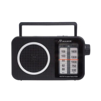 Radio FM AM Portable Radios AM FM Radio On Batteries（not included） All Full Waves Speaker radio