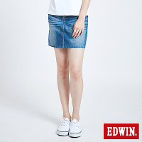 EDWIN MISS EDWIN503基本牛仔短裙-女-中古藍