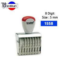 Stempel Trodat Angka Number 8 Digit 1558 / 5 mm