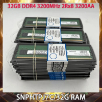 1PCS SNPHTPJ7C/32G 32GB DDR4 3200MHz 2Rx8 3200AA RAM For DELL Server Memory Works Perfectly Fast Ship High Quality