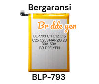 Baterai For Realme C11 . C12 . C15 . C25 . C25S . Narzo 20 . 30A . 50A . BLP793 BLP 793 BLP-793 Batt