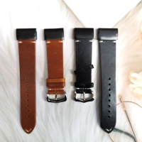 22mm 26mm Genuine Leather Watchband Quick Fit Strap For Garmin Fenix 6 6X Pro 5 5X Plus TACTIX DELTA 935 S62 Wristband Bracelet