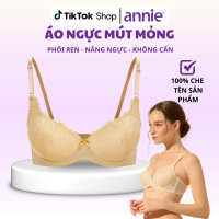 [BRA8146] Áo ngực ren mút dày push up cao cấp annie bra 8146 tạo dáng, nâng ngực sexy, vải lót cotto