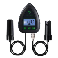 Online Tester Water Quality Meter pH/ TDS/ SALT/ S.G. &amp; Temp 5-in-1 Wifi Smart Device for Drinking Supply Aquarium Hydroponics