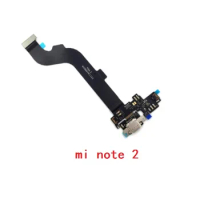 10pcs/lot Charging Port USB Charger Dock Connector Flex Cable&amp;Microphone for Xiaomi Mi Note 2 note2