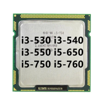 โปรเซสเซอร์ CPU, LGA 1156, เข้ากันได้กับ i3-530, i3-540, i3-550, i5-650, i5-660, i5-750, i5-760