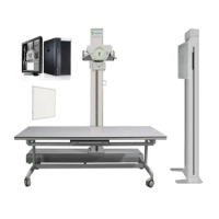 Yueshen YSDR320-B1 top quality medical hospital human high frequency 400mA x ray digital machine on stock