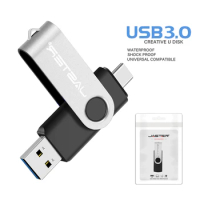 TYPE C USB Flash Drive OTG 2 IN 1 USB Stick 3.0 128GB Pen Drive 64GB 32GB 16GB Pendrive Memory Disk 8GB 4GB