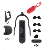 Electric Scooter Rear Mudguard Bracket Dashboard Cover Hook Damping Fender Booster Pad for XIAOMI M365/M187 PRO Black