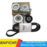Baificar Brand New Engine Alternator Tensioner Idler Pulley Generator Fan Belt MN155725 For Mitsubishi Pajero V73 V75 V93