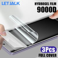 3Pcs Full Soft Hydrogel Film For Vivo X80 X70 X60 X50 Pro Plus Y33S V23 V21 V21e V20 iQOO 3 5 7 8 Pro Z1 Z3 U3X Screen Protector