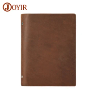 JOYIR Genuine Leather B5 Size Vintage Unisex Planner Notebook with 6 Ring  Agenda Organizer Notepad Journal Sketchbook