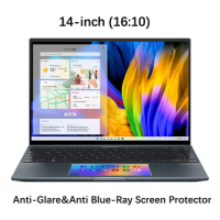 2X Ultra Clear/Anti-Glare/Anti Blue-Ray Screen Protector Guard for ASUS Zenbook 14X OLED UX5400 UX5400EA UX5400EG 14" 16:10