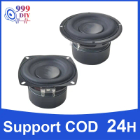 Applicable to Pembesar Suara 999DIY medium 4 inch 4Ω 25W midwoofer subwoofer speaker Car audio speak