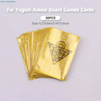 50pcs/set (1 pack) Yu-Gi-Oh! Cosplay Yugioh Millennium Puzzle Anime Board Games Card Sleeves Card Barrier Card Protector