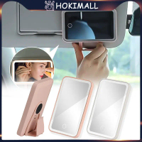 4K LED Cermin Make Up Dynamic Led Mobil Cermin Lampu Mobil Cermin Sunviso
