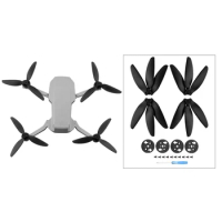 Retail Three-Blade Propeller For DJI Mavic Mini/ Mini 2 Drone Props Blade Replacement Wing Fans For DJI Mini 2