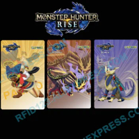 NFC Printing Card NFC Linkage Card for Monster Hunter Rise Palamute Palico Magnamalo