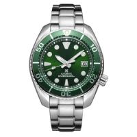 3rd Gen"Sumo" Diver's 200m Automatic Green Dial Sapphire Glass Watch