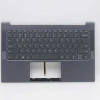 New For lenovo Yoga Slim 7-14IIL05 7-14ARE05 palmrest cover Keyboard without touchpad 5CB0X55868