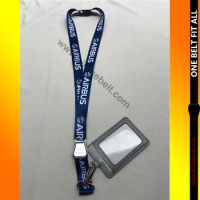 Airbus aircraft buckle lanyard with ID card holders Simple, convenient and durable free shipping great gift Aviation enthusiasts